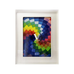 Metallic Acrylic Frame - Silver